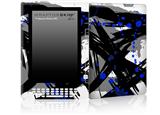 Abstract 02 Blue - Decal Style Skin for Amazon Kindle DX
