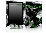 Abstract 02 Green - Decal Style Skin for Amazon Kindle DX