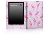 Flamingos on Pink - Decal Style Skin for Amazon Kindle DX