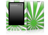 Rising Sun Japanese Flag Green - Decal Style Skin for Amazon Kindle DX