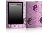 Feminine Yin Yang Purple - Decal Style Skin for Amazon Kindle DX