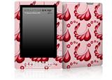Petals Red - Decal Style Skin for Amazon Kindle DX