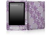 Victorian Design Purple - Decal Style Skin for Amazon Kindle DX