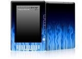 Fire Blue - Decal Style Skin for Amazon Kindle DX