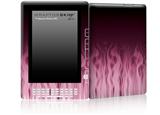 Fire Pink - Decal Style Skin for Amazon Kindle DX