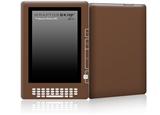 Solids Collection Chocolate Brown - Decal Style Skin for Amazon Kindle DX