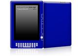 Solids Collection Royal Blue - Decal Style Skin for Amazon Kindle DX