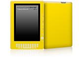 Solids Collection Yellow - Decal Style Skin for Amazon Kindle DX