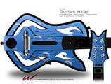  Bubbles Blue Decal Style Skin - fits Warriors Of Rock Guitar Hero Guitar (GUITAR NOT INCLUDED)