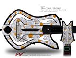  Daisys Decal Style Skin - fits Warriors Of Rock Guitar Hero Guitar (GUITAR NOT INCLUDED)