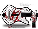  WraptorSkinz WZ on White Decal Style Skin - fits Warriors Of Rock Guitar Hero Guitar (GUITAR NOT INCLUDED)