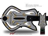  Anchors Away Gray Decal Style Skin - fits Warriors Of Rock Guitar Hero Guitar (GUITAR NOT INCLUDED)
