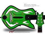  Anchors Away Green Decal Style Skin - fits Warriors Of Rock Guitar Hero Guitar (GUITAR NOT INCLUDED)