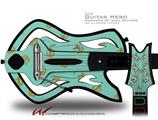  Anchors Away Seafoam Green Decal Style Skin - fits Warriors Of Rock Guitar Hero Guitar (GUITAR NOT INCLUDED)