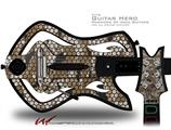 HEX Mesh Camo 01 Tan Decal Style Skin - fits Warriors Of Rock Guitar Hero Guitar (GUITAR NOT INCLUDED)