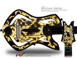  Electrify Yellow Decal Style Skin - fits Warriors Of Rock Guitar Hero Guitar (GUITAR NOT INCLUDED)