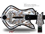  Rusted Metal Decal Style Skin - fits Warriors Of Rock Guitar Hero Guitar (GUITAR NOT INCLUDED)