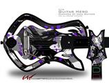  Abstract 02 Purple Decal Style Skin - fits Warriors Of Rock Guitar Hero Guitar (GUITAR NOT INCLUDED)
