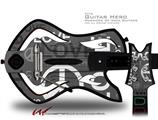  Love and Peace Gray Decal Style Skin - fits Warriors Of Rock Guitar Hero Guitar (GUITAR NOT INCLUDED)