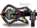  Crazy Dots 04 Decal Style Skin - fits Warriors Of Rock Guitar Hero Guitar (GUITAR NOT INCLUDED)