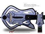  Feminine Yin Yang Blue Decal Style Skin - fits Warriors Of Rock Guitar Hero Guitar (GUITAR NOT INCLUDED)