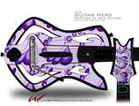  Petals Purple Decal Style Skin - fits Warriors Of Rock Guitar Hero Guitar (GUITAR NOT INCLUDED)