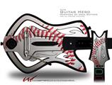  Baseball Decal Style Skin - fits Warriors Of Rock Guitar Hero Guitar (GUITAR NOT INCLUDED)