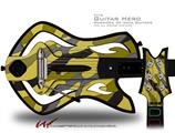  Camouflage Yellow Decal Style Skin - fits Warriors Of Rock Guitar Hero Guitar (GUITAR NOT INCLUDED)