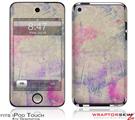 iPod Touch 4G Skin Pastel Abstract Pink and Blue
