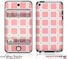 iPod Touch 4G Skin Squared Pink