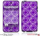 iPod Touch 4G Skin Wavey Purple