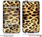 iPod Touch 4G Skin Fractal Fur Leopard