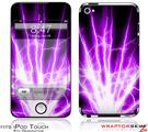 iPod Touch 4G Skin - Lightning Purple
