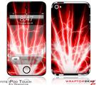 iPod Touch 4G Skin - Lightning Red