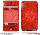 iPod Touch 4G Skin - Stardust Red