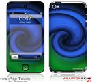 iPod Touch 4G Skin - Alecias Swirl 01 Blue