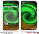 iPod Touch 4G Skin - Alecias Swirl 01 Green