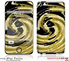 iPod Touch 4G Skin - Alecias Swirl 02 Yellow