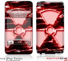iPod Touch 4G Skin - Radioactive Red