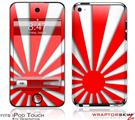 iPod Touch 4G Skin - Rising Sun Japanese Flag Red