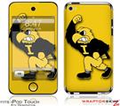 iPod Touch 4G Skin - Iowa Hawkeyes Herky on Gold