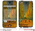 iPod Touch 4G Skin - Vincent Van Gogh Alyscamps