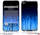 iPod Touch 4G Skin - Fire Blue