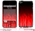 iPod Touch 4G Skin - Fire Red