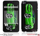 iPod Touch 4G Skin - 2010 Camaro RS Green
