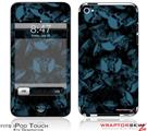 iPod Touch 4G Skin - Skulls Confetti Blue