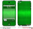 iPod Touch 4G Skin - Brushed Metal Green