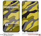 iPod Touch 4G Skin - Camouflage Yellow