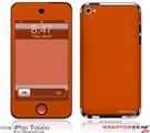 iPod Touch 4G Skin - Solids Collection Burnt Orange