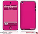 iPod Touch 4G Skin - Solids Collection Fushia